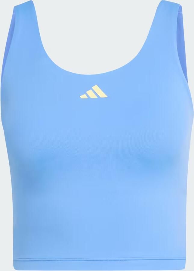 Adidas 3-Stripes Studio All Me Light Support Tanktop - Foto 4