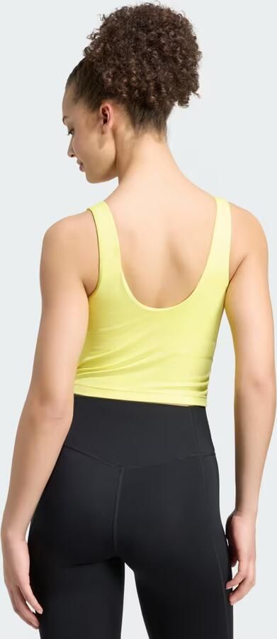 Adidas 3-Stripes Studio All Me Light Support Tanktop - Foto 6