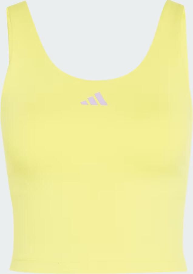 Adidas 3-Stripes Studio All Me Light Support Tanktop - Foto 5