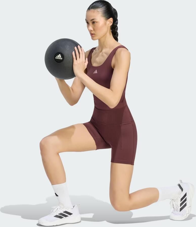 Adidas 3-Stripes Studio All Me Light Support Tanktop - Foto 3