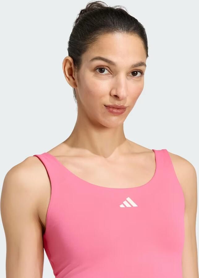 Adidas 3-Stripes Studio All Me Light Support Tanktop - Foto 4