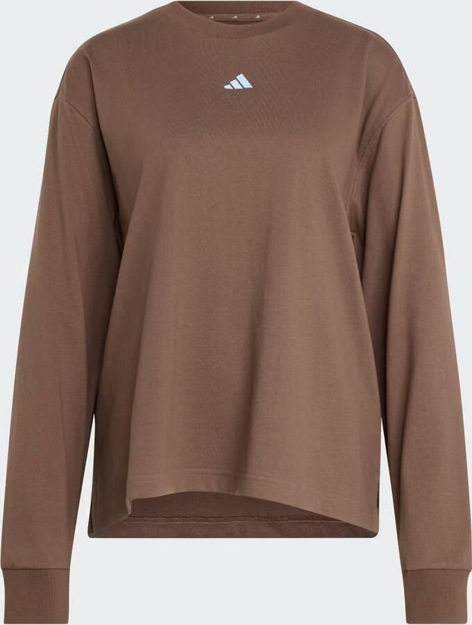 Adidas 3 STRIPES STUDIO BOYFRIEND SHIRT MET LANGE MOUWEN - Foto 4