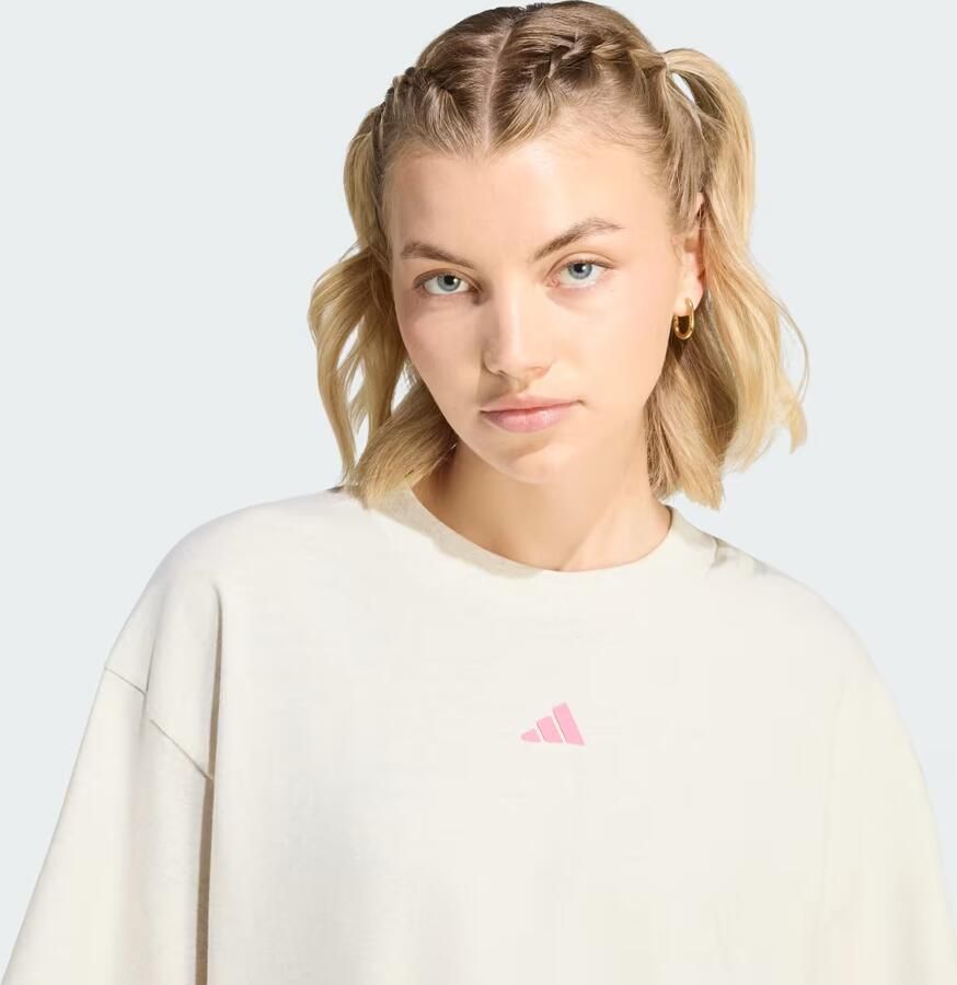 Adidas 3 STRIPES STUDIO BOYFRIEND T-SHIRT - Foto 3