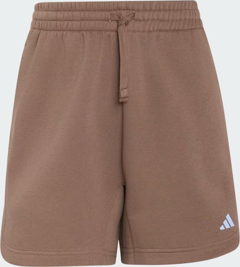 Adidas 3 Stripes Studio Fleece Loose-fit Short - Foto 4