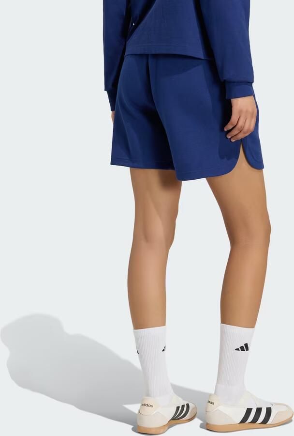 Adidas 3 Stripes Studio Fleece Loose-fit Short - Foto 5