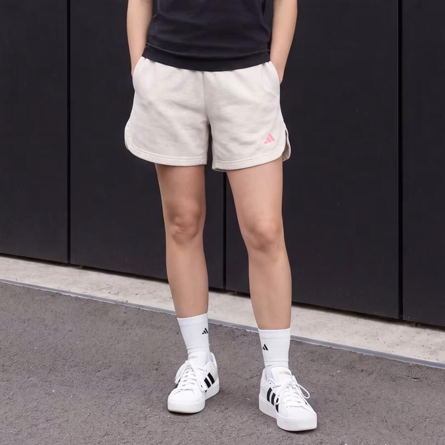 Adidas 3 Stripes Studio Fleece Loose-fit Short - Foto 2