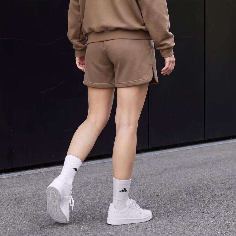 Adidas 3 Stripes Studio Fleece Loose-fit Short - Foto 2