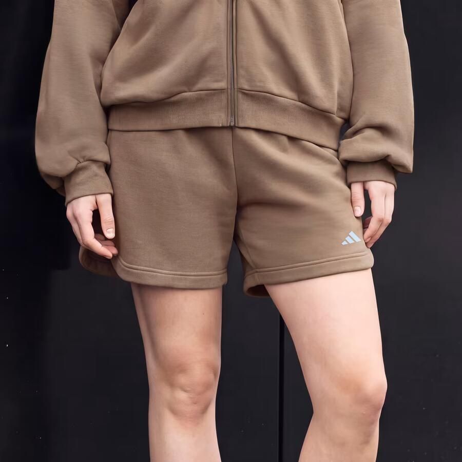Adidas 3 Stripes Studio Fleece Loose-fit Short - Foto 3