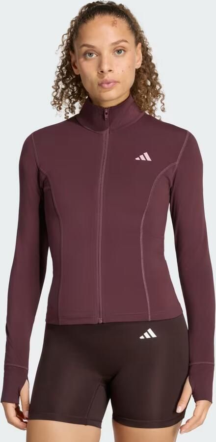 Adidas 3 STRIPES STUDIO jack met lange ritssluiting