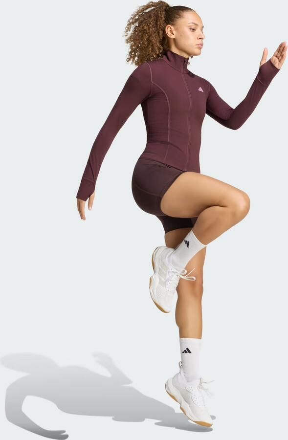 Adidas 3 STRIPES STUDIO jack met lange ritssluiting - Foto 5