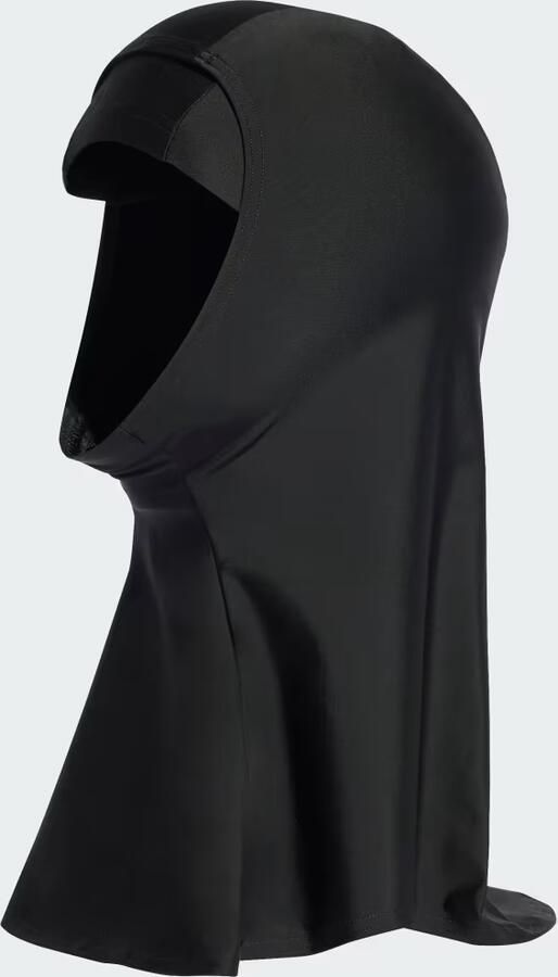 Adidas 3-Stripes Swim Hijab Zwart- Dames Zwart - Foto 2