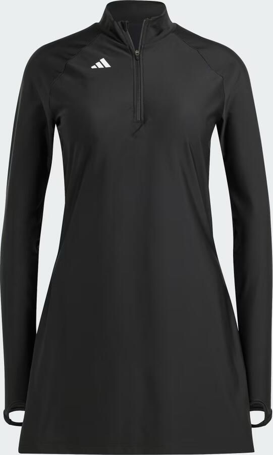 Adidas 3-Stripes Swim Longsleeve Zwart- Dames Zwart - Foto 3