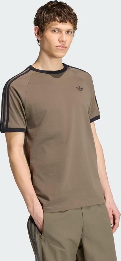 Adidas Originals Cali T-Shirt Bruin- Heren Bruin