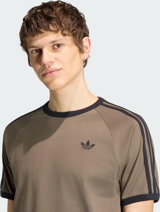 Adidas Originals Cali T-Shirt Bruin- Heren Bruin - Foto 3