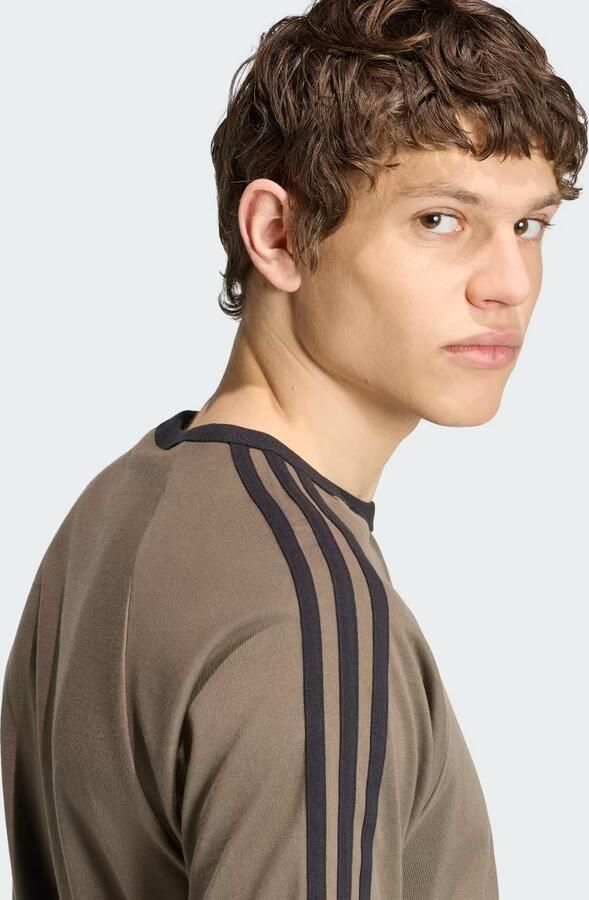 Adidas Originals Cali T-Shirt Bruin- Heren Bruin - Foto 4