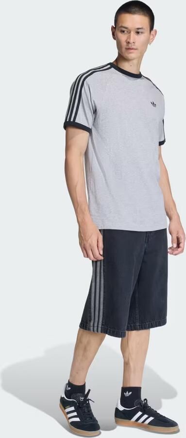 Adidas Originals Adicolor Classics 3-stripes T-shirt Grijs- Heren Grijs - Foto 9