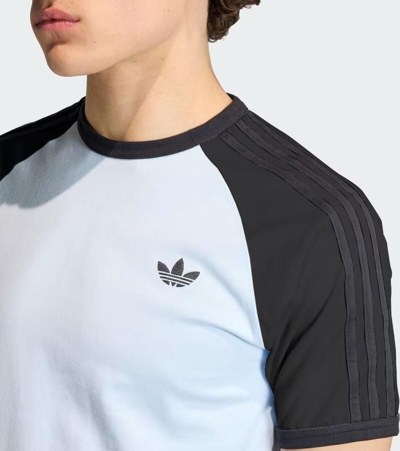 Adidas Originals Adicolor Classics 3-stripes T-shirt Blauw- Heren Blauw - Foto 2
