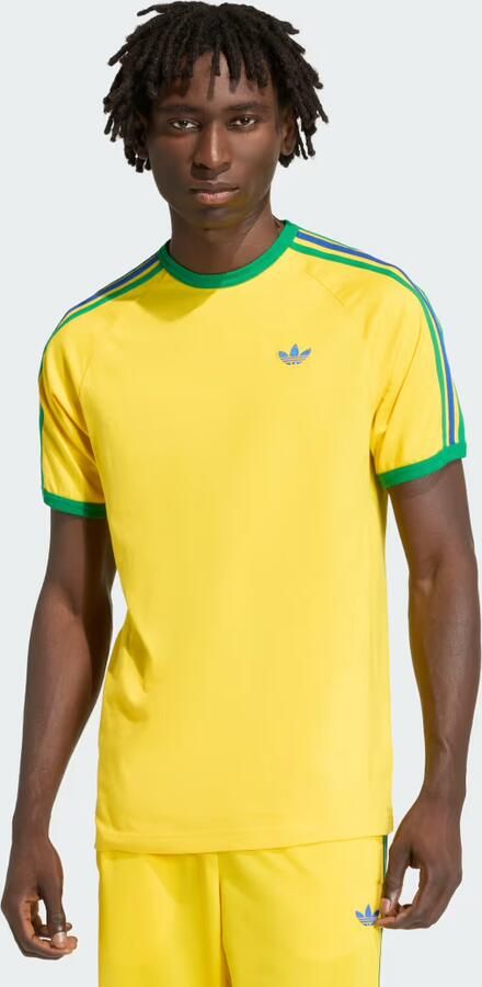Adidas Originals Adicolor Classics 3-stripes T-shirt Geel- Heren Geel - Foto 3