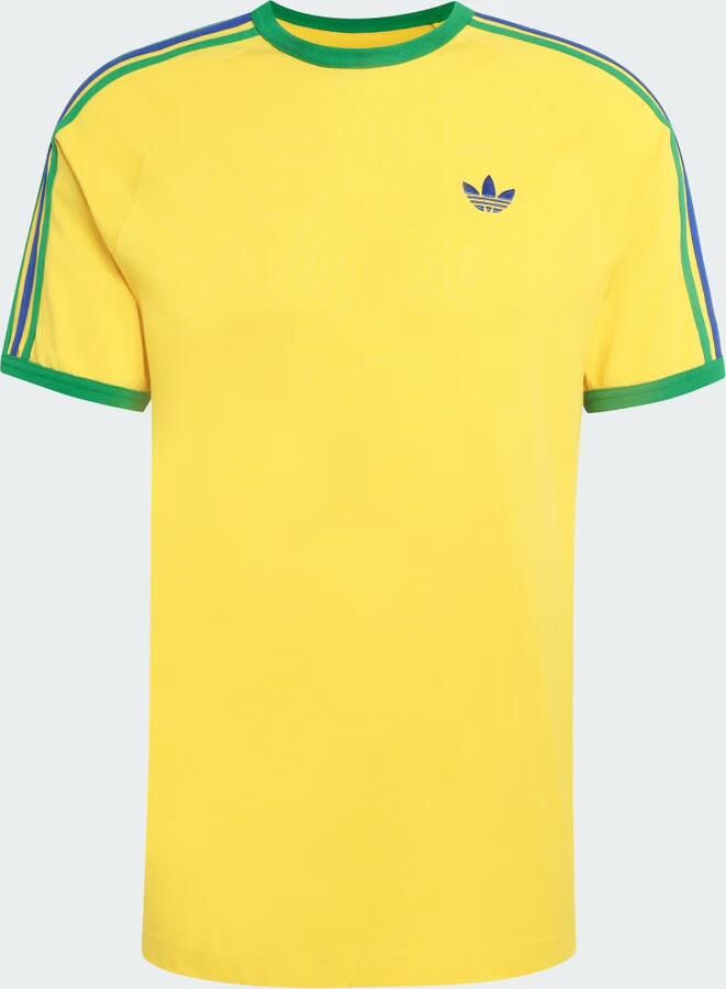 Adidas Originals Adicolor Classics 3-stripes T-shirt Geel- Heren Geel