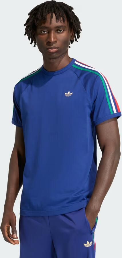 Adidas Originals Adicolor Classics 3-Stripes T-Shirt Blauw- Heren Blauw - Foto 4