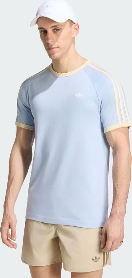 Adidas Originals Cali T-Shirt Blauw- Heren Blauw