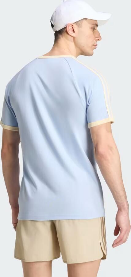 Adidas Originals Cali T-Shirt Blauw- Heren Blauw - Foto 6