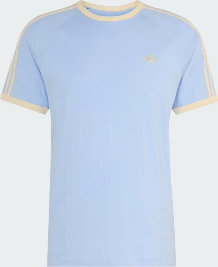 Adidas Originals Cali T-Shirt Blauw- Heren Blauw - Foto 4