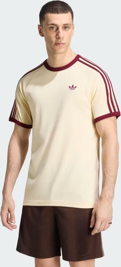 Adidas Originals Cali T-Shirt Geel- Heren Geel - Foto 2
