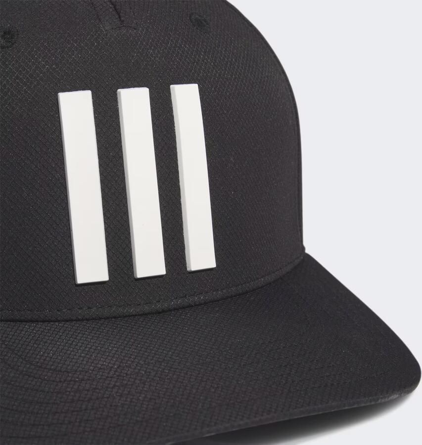 Adidas 3-Stripes Tour Pet Zwart- Heren Zwart