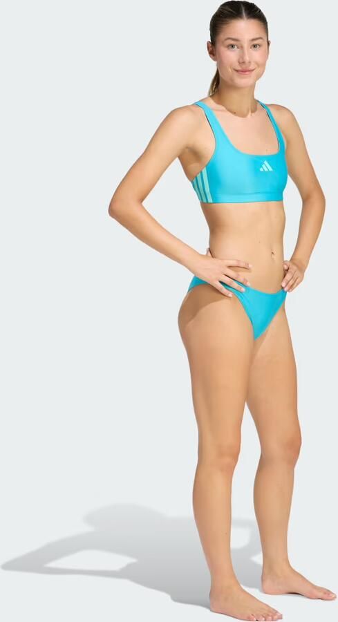 Adidas 3-Stripes V-Back Bikini - Foto 4
