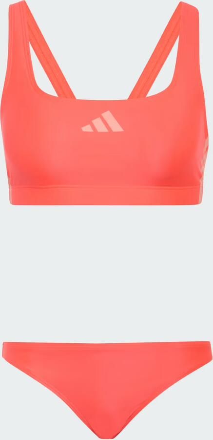 Adidas 3-Stripes V-Back Bikini - Foto 5