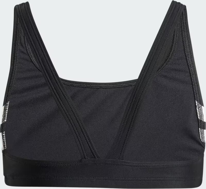 Adidas 3-Stripes V-Back Bikini Kids Zwart Kind Zwart - Foto 2