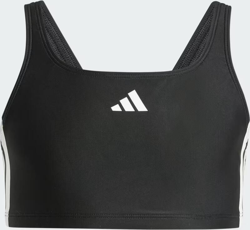 Adidas 3-Stripes V-Back Bikini Kids Zwart Kind Zwart - Foto 3