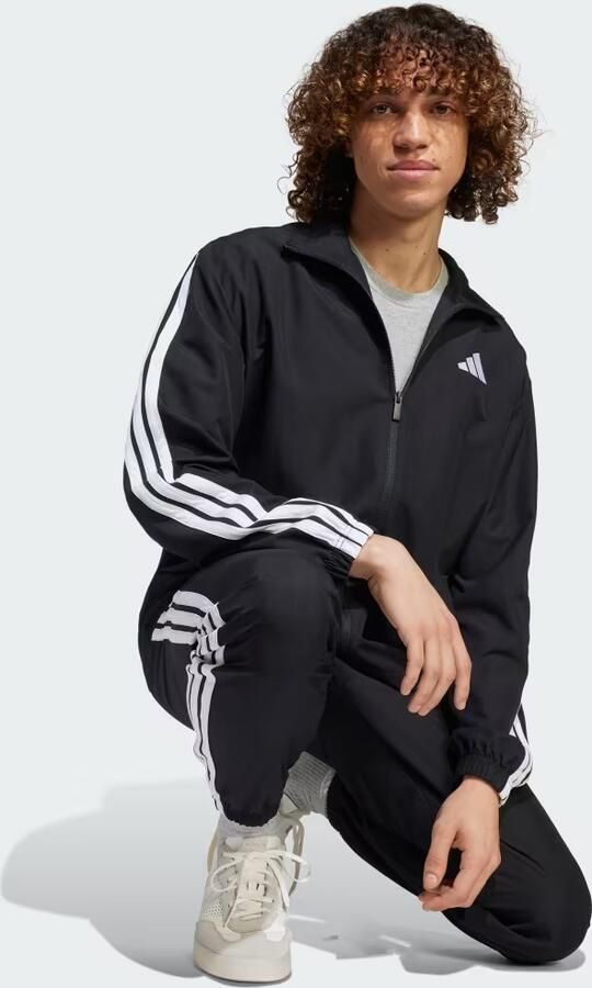 Adidas Sportswear Trainingspak M 3S WV TT TS (2-delig) - Foto 4