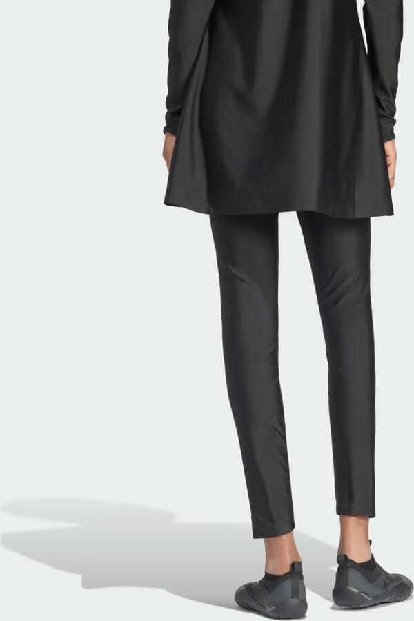 Adidas 3-Stripes Zwemlegging Zwart- Dames Zwart - Foto 3