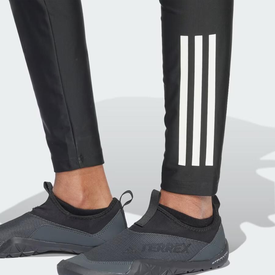 Adidas 3-Stripes Zwemlegging Zwart- Dames Zwart