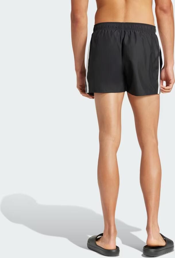 Adidas 3-Stripes Zwemshort 3-inch Zwart- Heren Zwart - Foto 6