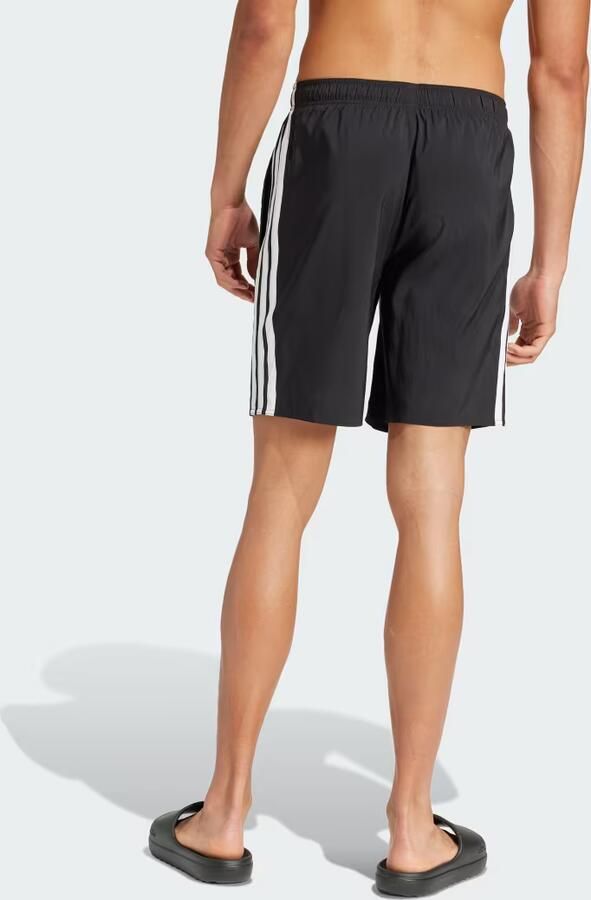 Adidas 3-Stripes Zwemshort 8-inch Zwart- Heren Zwart - Foto 5