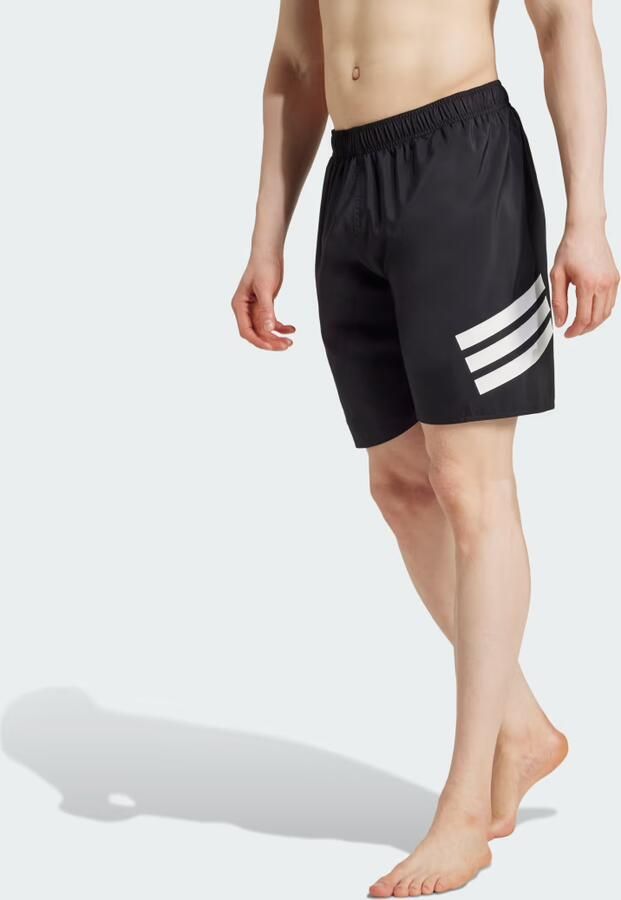 Adidas Korte Broek Short 3-Stripes noir