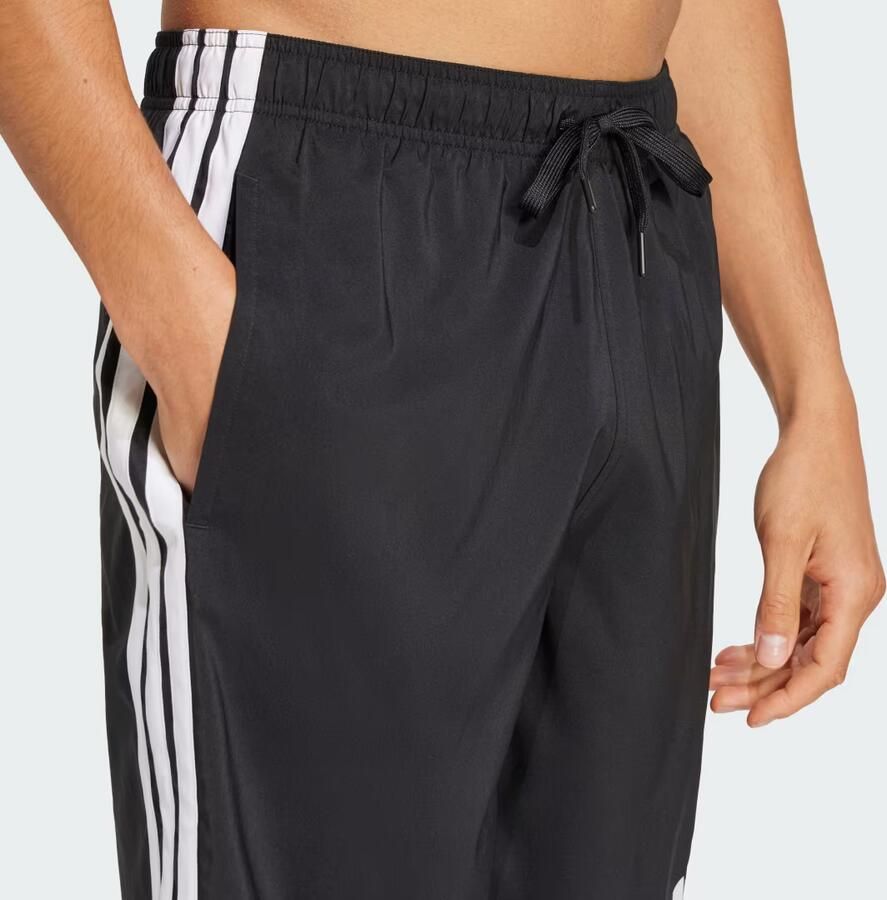 Adidas 3-Stripes Zwemshort 8-inch Zwart- Heren Zwart