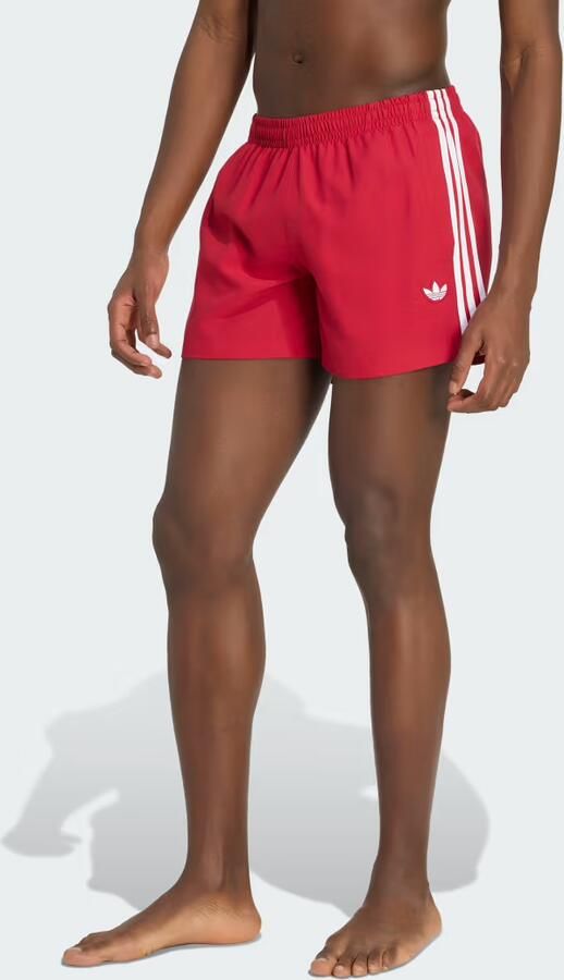 Adidas zwemshort met logo rood - Foto 4