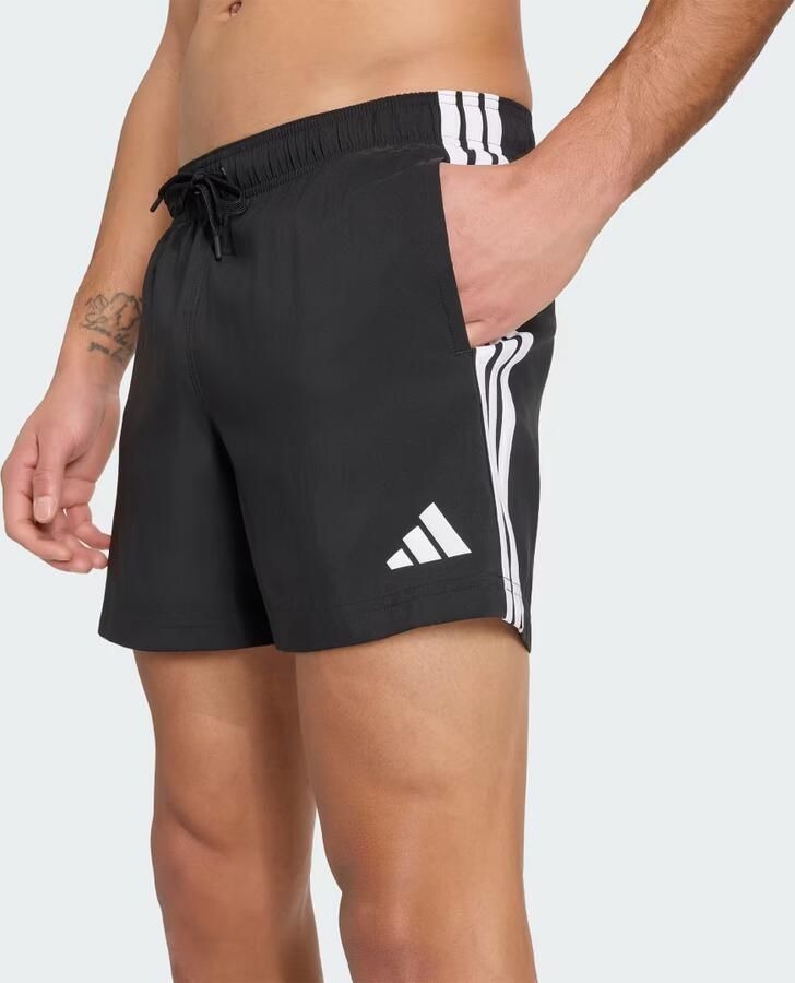 Adidas zwemshort met logo zwart wit - Foto 5