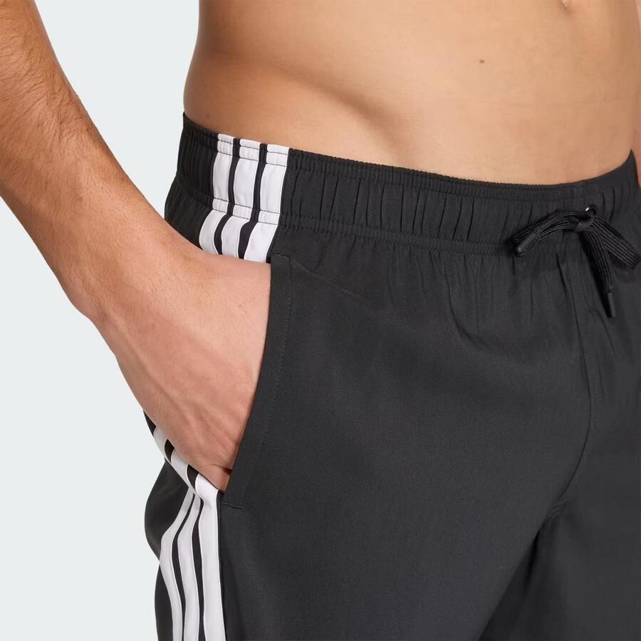 Adidas zwemshort met logo zwart wit - Foto 4