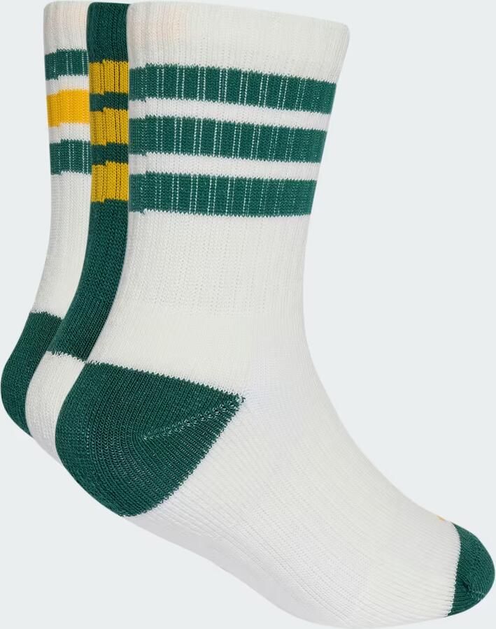 Adidas 3STRIPES GEVOERDE SPORTSWEAR SOKKEN 3 PAAR - Foto 3
