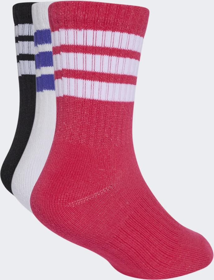 Adidas 3STRIPES GEVOERDE SPORTSWEAR SOKKEN 3 PAAR - Foto 3