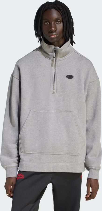 Adidas 90s ALTERNATIVE SPORT GRAPHIC FLEECE SWEATSHIRT MET HALFLANGE RITS
