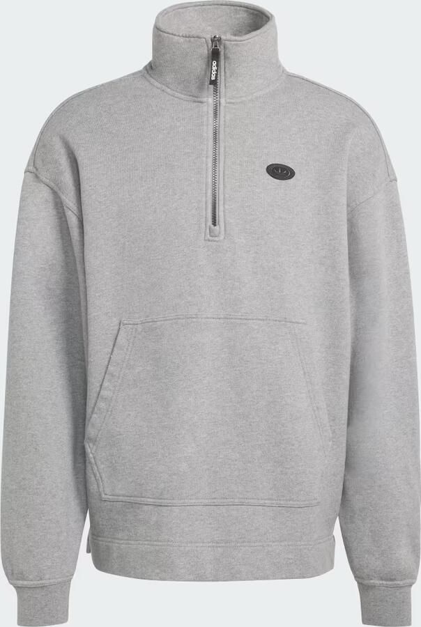 Adidas 90s ALTERNATIVE SPORT GRAPHIC FLEECE SWEATSHIRT MET HALFLANGE RITS - Foto 4