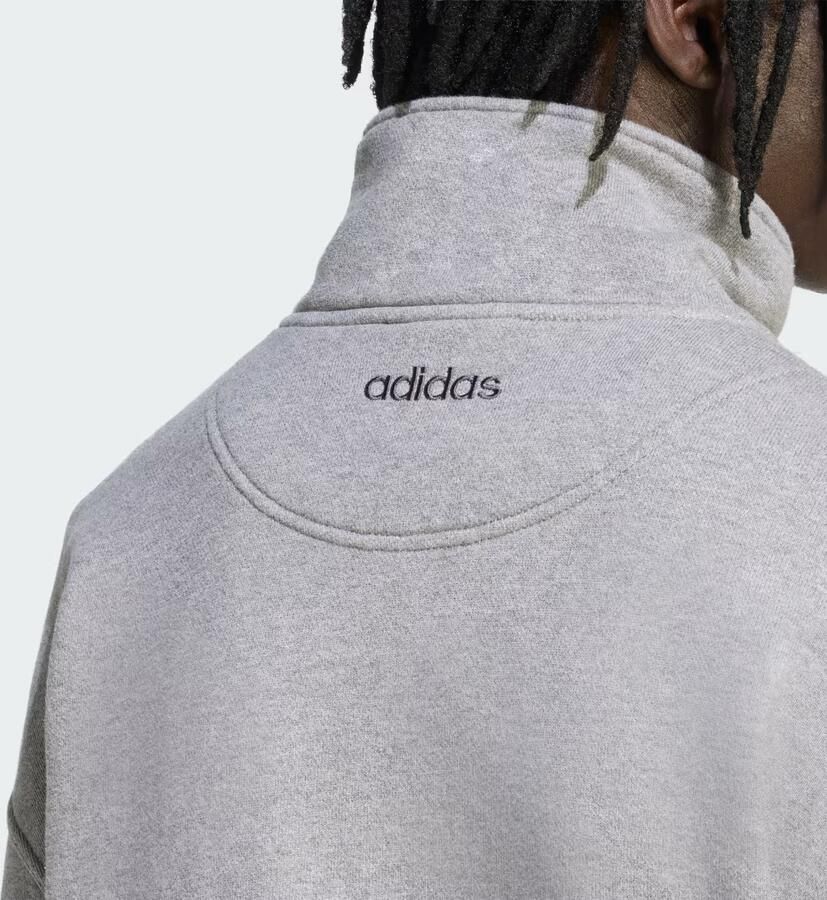 Adidas 90s ALTERNATIVE SPORT GRAPHIC FLEECE SWEATSHIRT MET HALFLANGE RITS - Foto 2