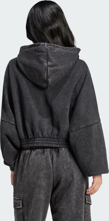 Adidas Acid-Wash Crop Hoodie - Foto 5