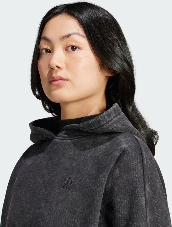 Adidas Acid-Wash Crop Hoodie - Foto 3
